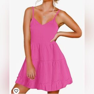 XS Hot Pink Sundress